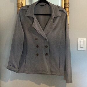 Banana Republic XL Double thick cotton gray short jacket